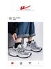 Scarpe Sportive Casual da Donna HuiLi con Suola Chunky Argentata - Stile Autunno/Inverno 2025