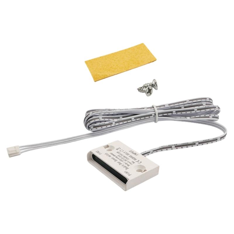 2Pcs Double Side Induction Door Switches Door Control Cabinet Lighting Accessory