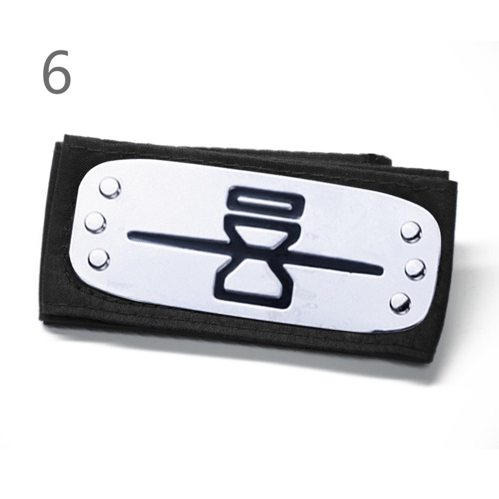 Anime Kakashi Headband Cosplay Costumes Accessories Props Itachi Akatsuki Madara Sign Headband Figure Model Gifts
