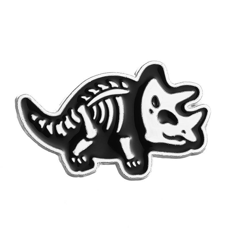 Charming Metal Crane Shape Brooch Fashionable And Decorative Enamel Pin All For