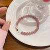 Strawberry crystal bracelet Bangles Women Fashion Jewelry accessories Gift