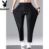 Playboy Men's Summer Ice Silk Casual Sports Pants