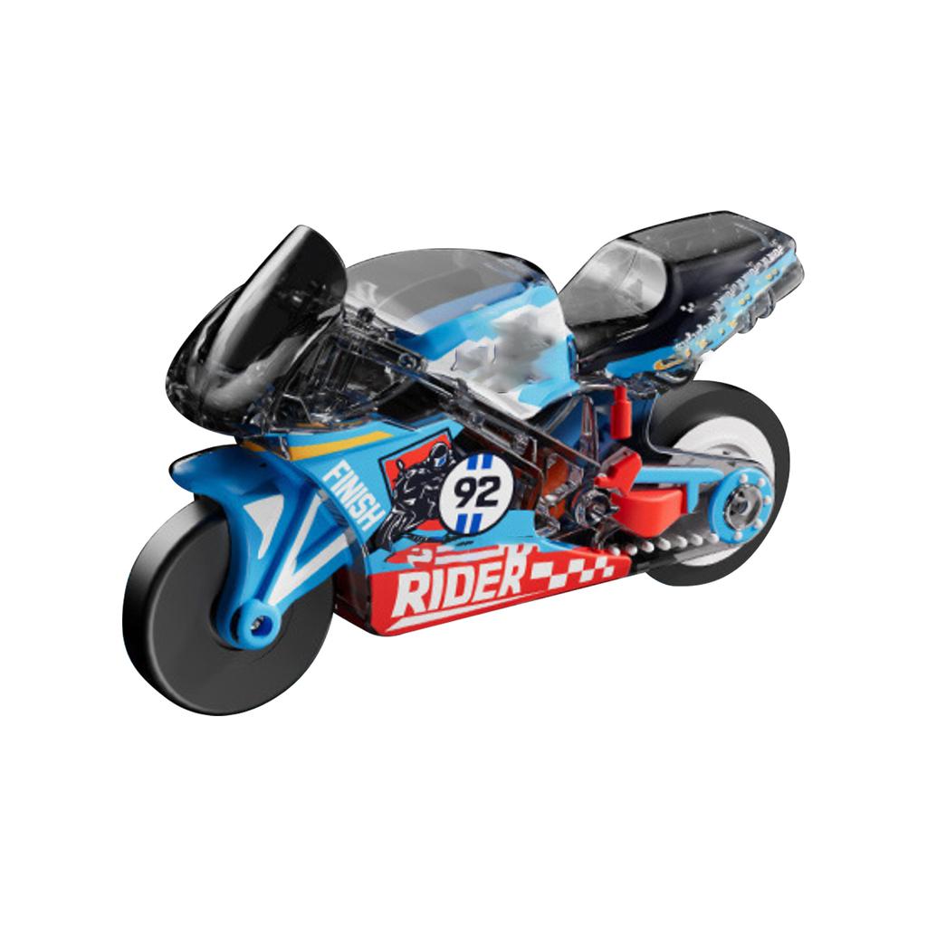 Motorcycle Bike Cool Simulation Traffic Keychain Stress Relief Toy