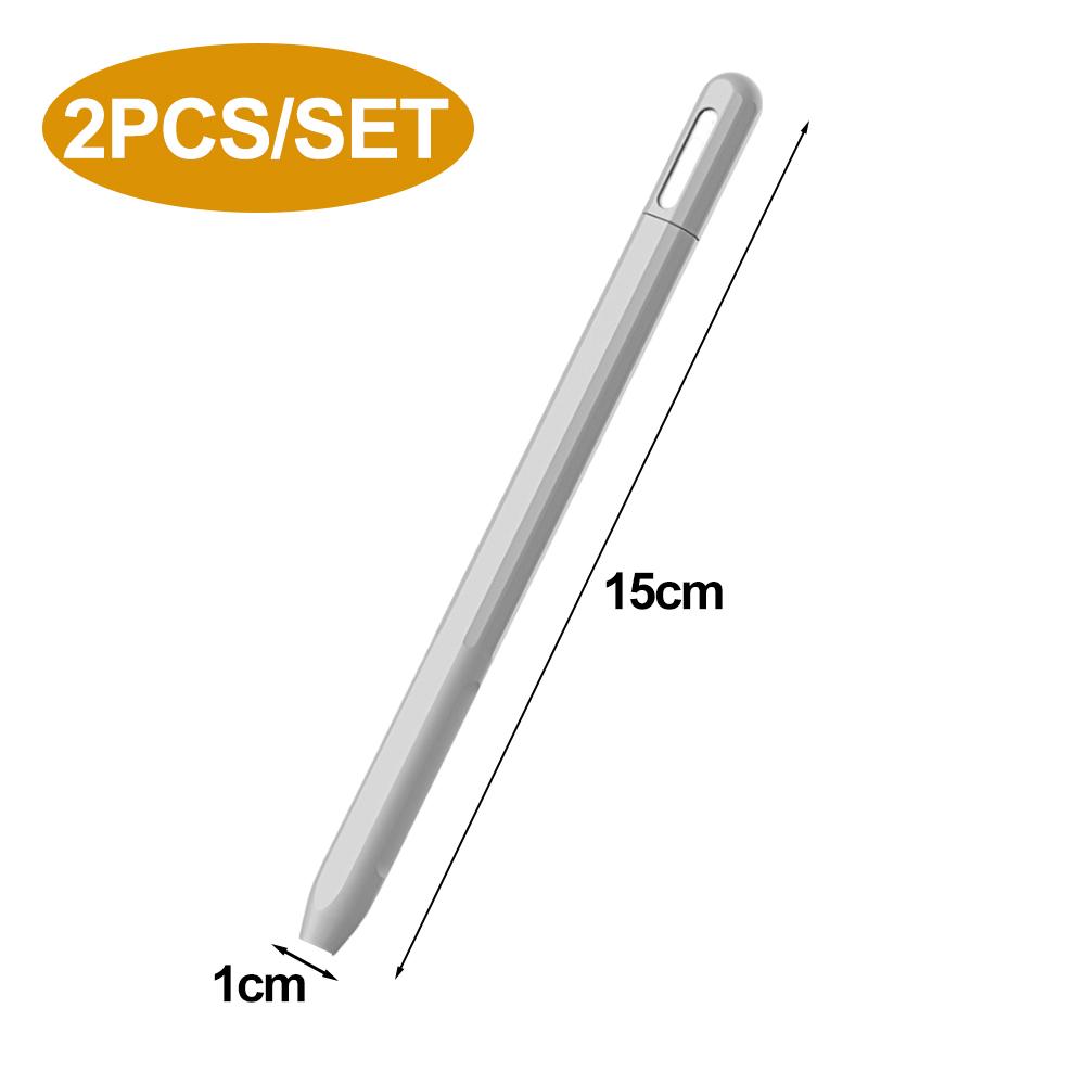 Custodia Porta Penne Morbida in Silicone 2 in 1 per Apple Pencil Pro Copertura Protettiva Manicotto Custodia Pelle per Penna Leggera per Apple IPencil Pro