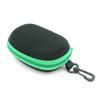 Portable Folding Glasses Case Eva Zippered Sunglasses Box Eyewear Case Crushproof Waterproof Foldable Storage Pouch With Hook