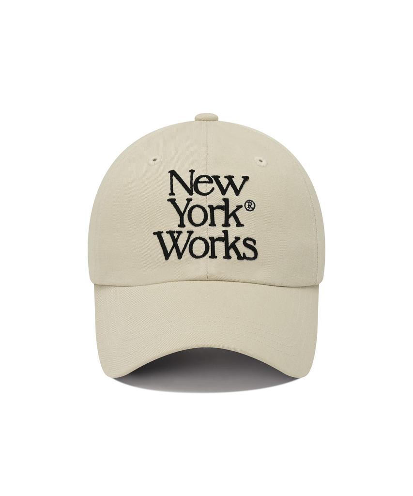 Nyuyogwogseu Mix Logo Ball Cap_ Beige