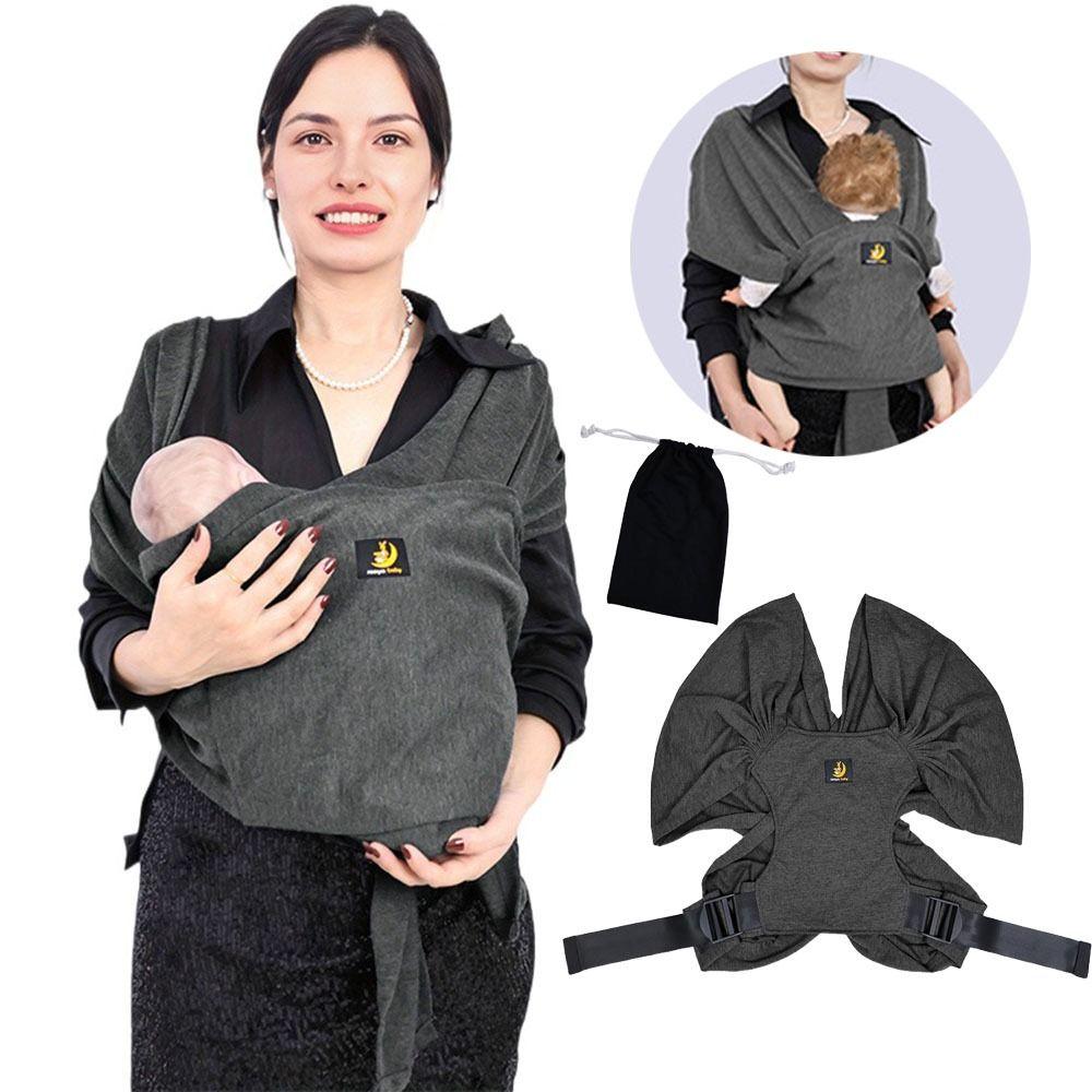 Atmungsaktive Neugeborenen-Trage Korea-Stil Babytragegurt Weicher Baby-Wickelgurt Kleinkind