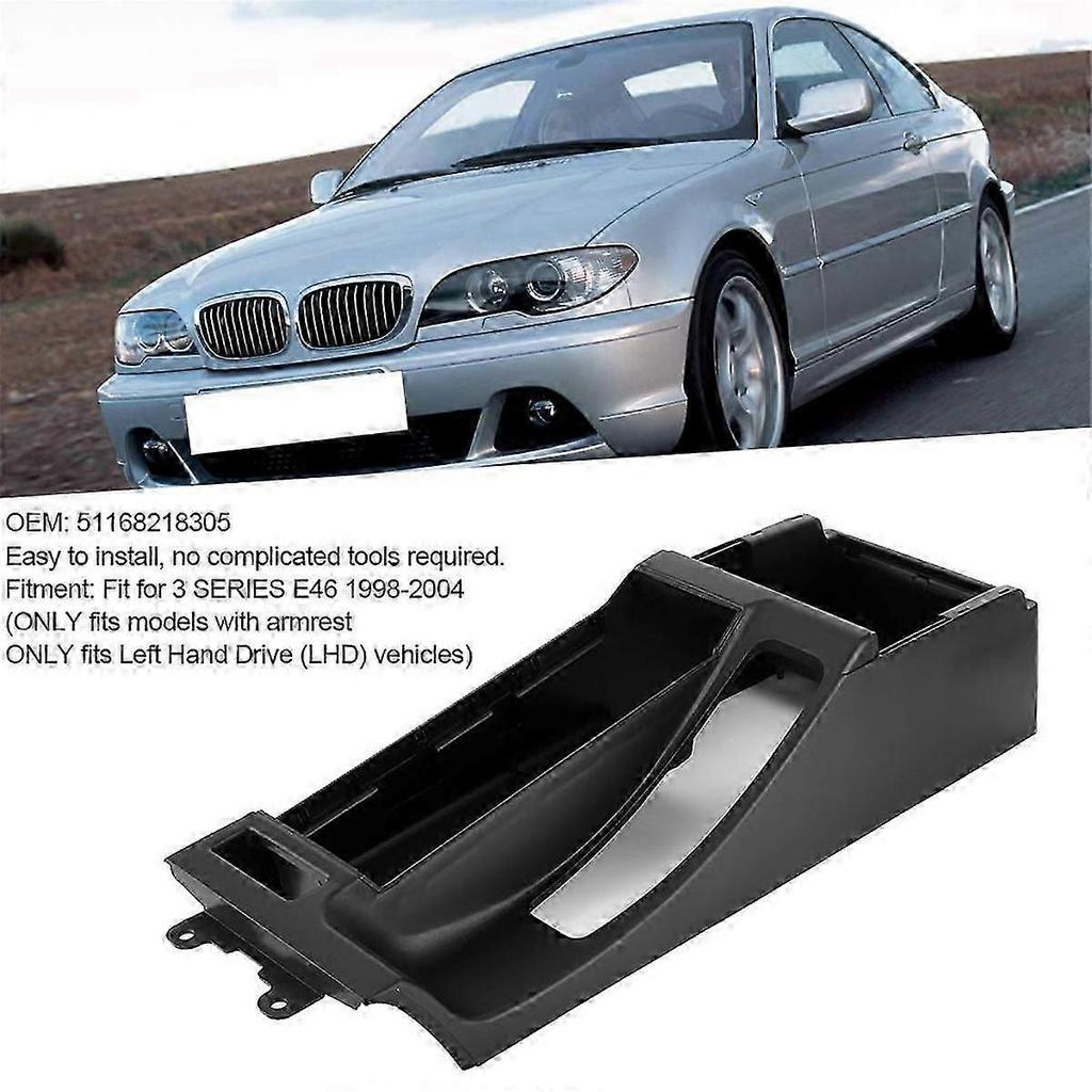 Center Console Trim Base Fit for BMW E46 325I 328I 330I M3 Plastic Center Console Trim Base
