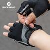 RockBros Bike Gloves Non-Slip Breathable Mtb Mens Women's Summer Bicycle Cycling Gel Pad Short Half Finger Sport Gloves ciclismo
