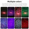 Bluetooth Star Projector Night Light Voice & Remote Control 32 Lighting Modes Built-in Music Player Star Galaxy Ocean Wave Projection Lamp Decor
