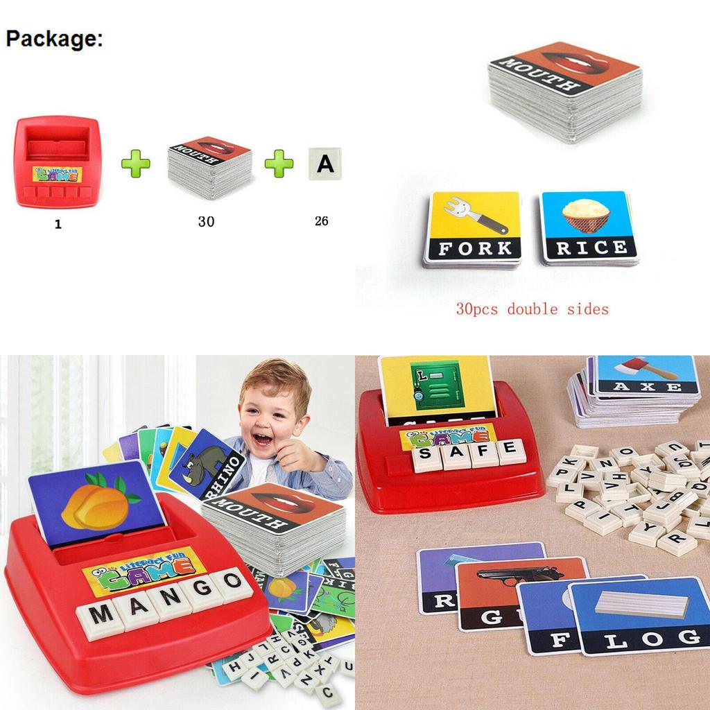 Engaging Educational English Spelling Alphabet Letter Game For Kids Learning Fun