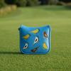 Embroidered Golf Club Headcover | Guarding Pull-on Construction PU Leather,