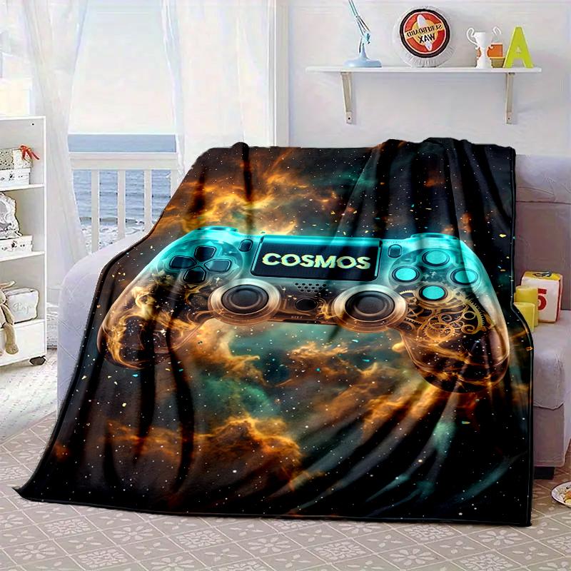 Player Control Duel Blanket Flannel Blanket Throw Blanket Sofa Cover Blanket Soft Premium Blanket Picnic Blanket Tv Blanket Gifts