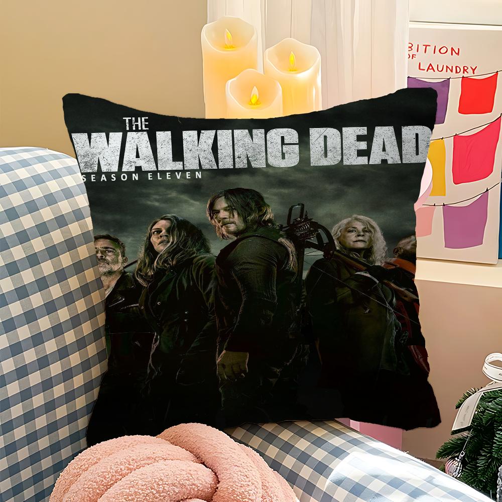 The Walking Dead Poster Personalized Pillow Dust Cover Bedroom Kids Party Decoration Pillowcase Birthday Children Gift