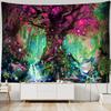 Lantern Tree Of Life Tapestry Wall Hanging Psychedelic Witchcraft Mystery Tapiz Hippie Good Luck Background Cloth Home Decor