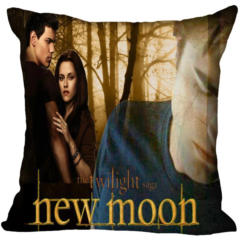 Die Twilight Saga Biss zum Morgengrauen Kissenbezug Schlafzimmer Haus Dekorativ Geschenk Kissenhülle Quadratisch Reißverschluss Kissenbezüge Satin Weich