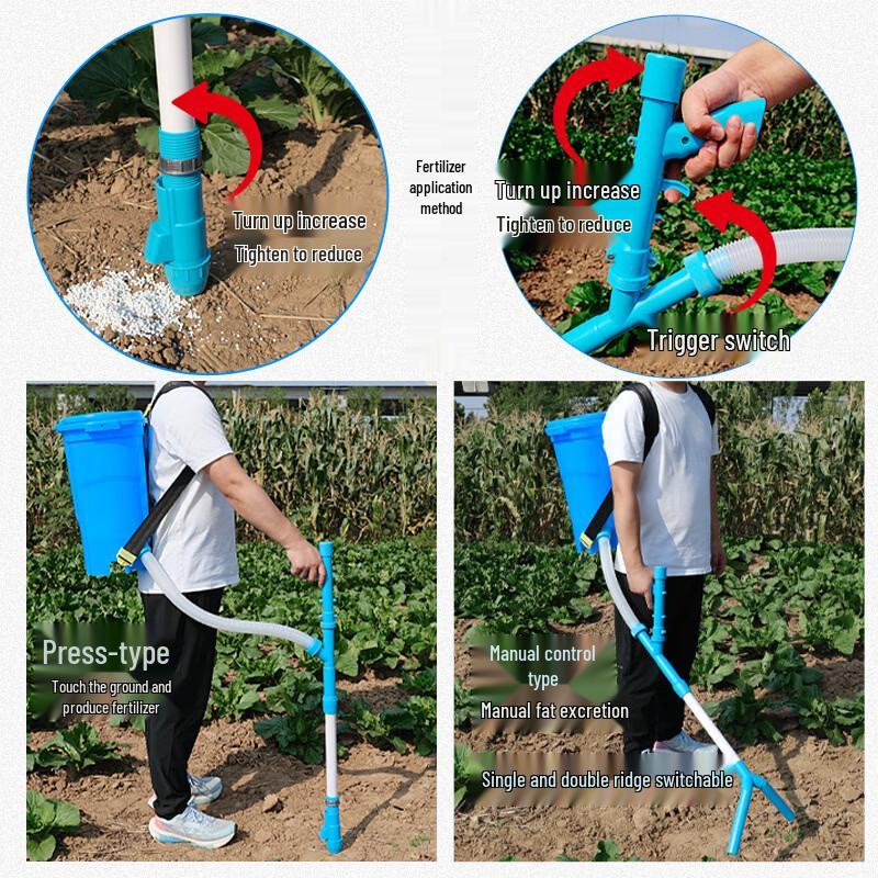 Aisisheng Agricultural Backpack Granular Fertilizer Spreader
