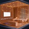 Wall-mounted Infrared Heater - NETTLIFE - 90x50x1 Cm - 450 W - Remote Control - Programmable