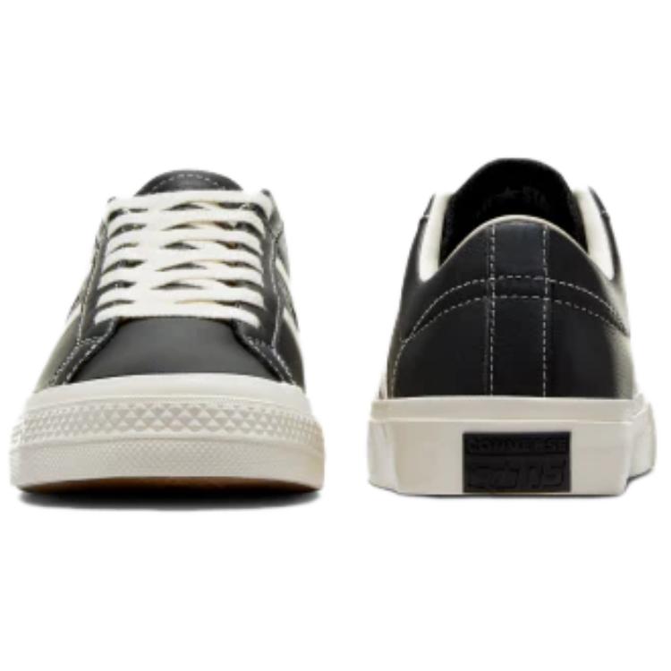 Converse One Star Academy Pro comfortable versatile thin sole non-slip wear-resistant low-top skate shoes unisex black