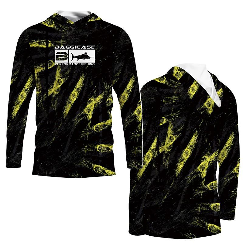 Men Women Quick Dry UV Protection Hooded Long Sleeve Fishing Shirt Summer Breathable Outdoor Sportswear
