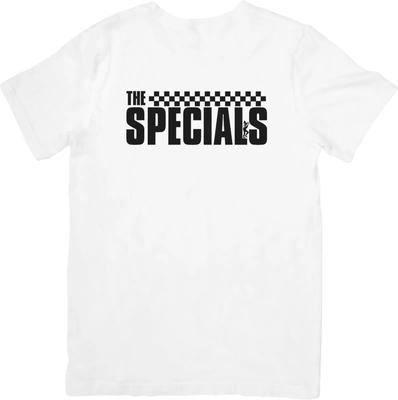 The Specials SKA Music Unisex Fit for Men & Women Quality Cotton T-Shirt White.