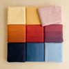 Solid Color Brushed Cotton Bed Sheet - Single Bed Cover for Dormitory or Export