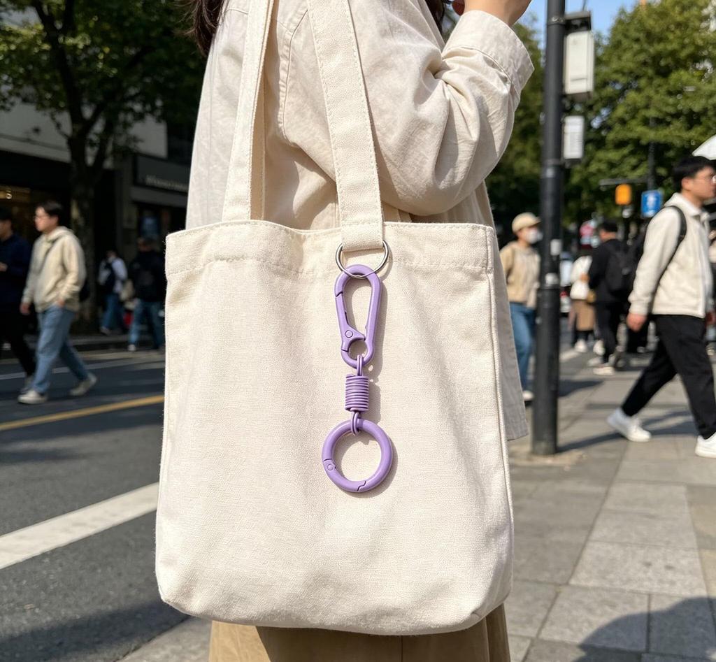 Driving Steering Wheel Car Keychain Easily comes in 4 AIXUANKeychain - detachable, colors. (Type 2)