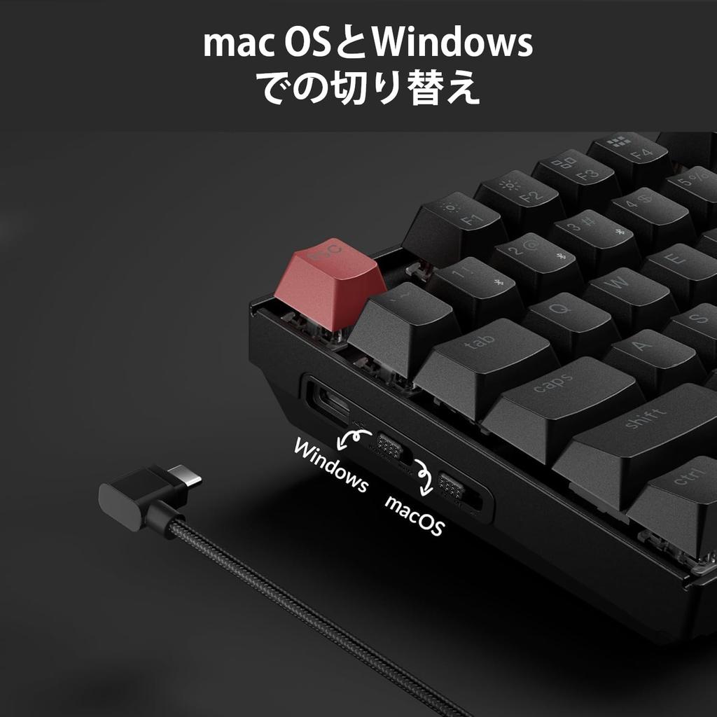 Keychron K8 Version 2 QMK Wireless Custom Mechanical Bluetooth QMK US White LED Super Compatible with Mac and Windows Super Mechanical Brown Keyboard,