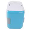 4L Personal Fridge Cooler Blue DC 12V Car Compact Small Refrigerator for Cosmetics Drinks Fruit