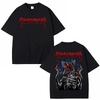Eddie Munson The Demogorgon T-shirt Cannibal Flower Monster Graphic Summer Men Women Clothing Fashion Short Sleeves T-shirts
