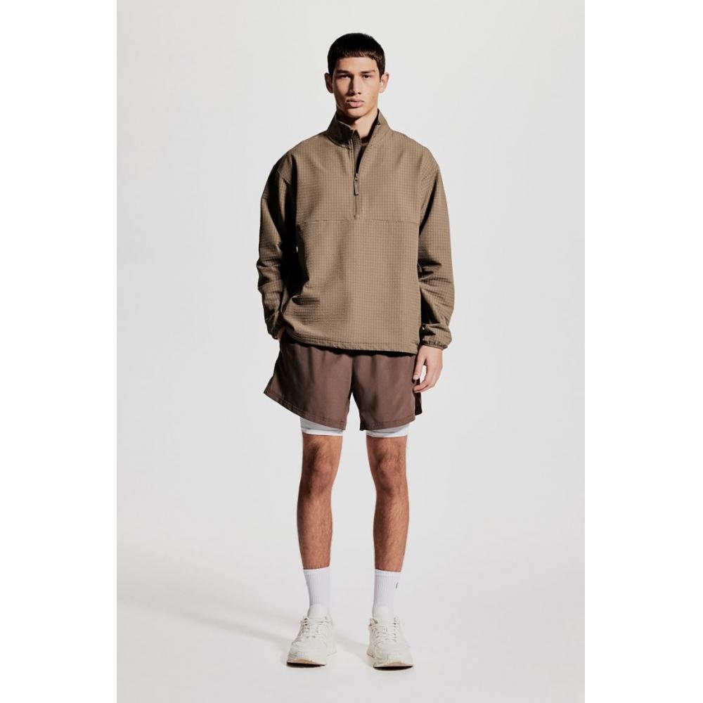 

Куртка HM Sports Regular Fit dryMove темно-бежевая S