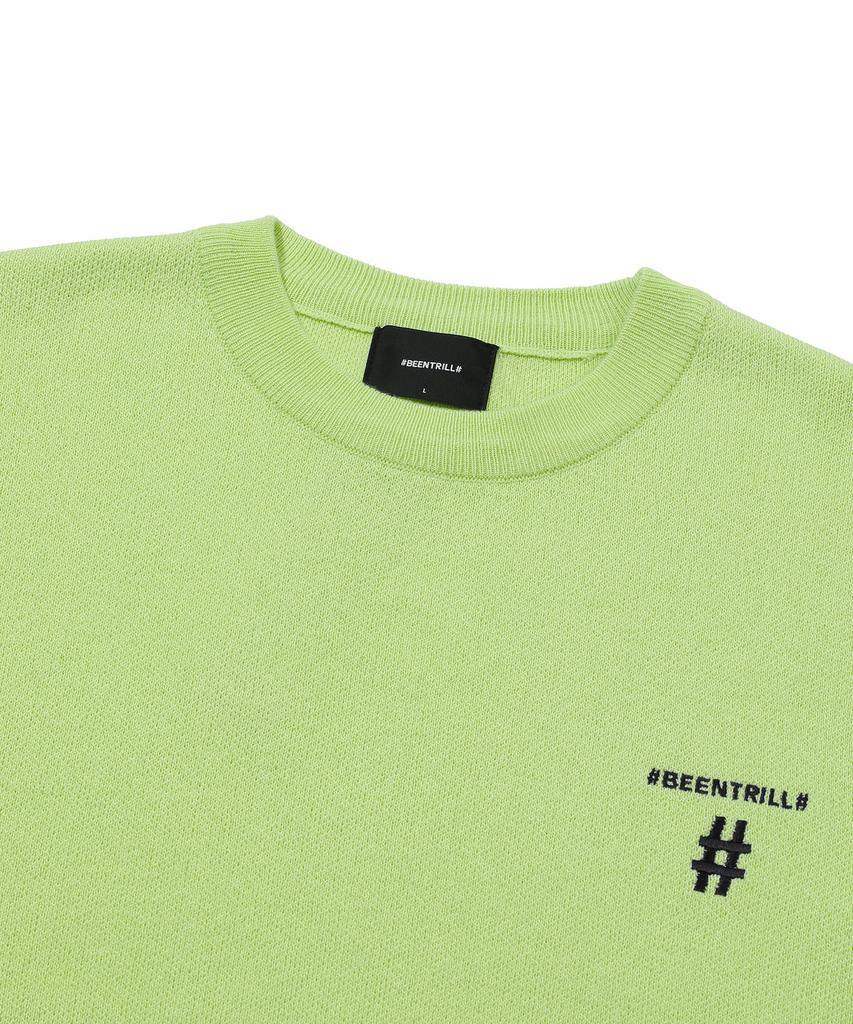 BEENTRILL Tech Standard Wool Comfort Fit Knit (Neon Yellow)