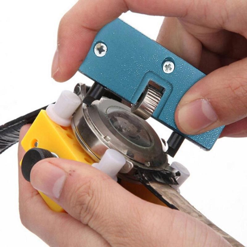 Uhrenöffner Tragbares Uhrenreparaturwerkzeug Uhrenbodenöffner Schraubenschlüssel Deckelentferner Uhrenreparatur Reparatur Uhrmacherwerkzeuge