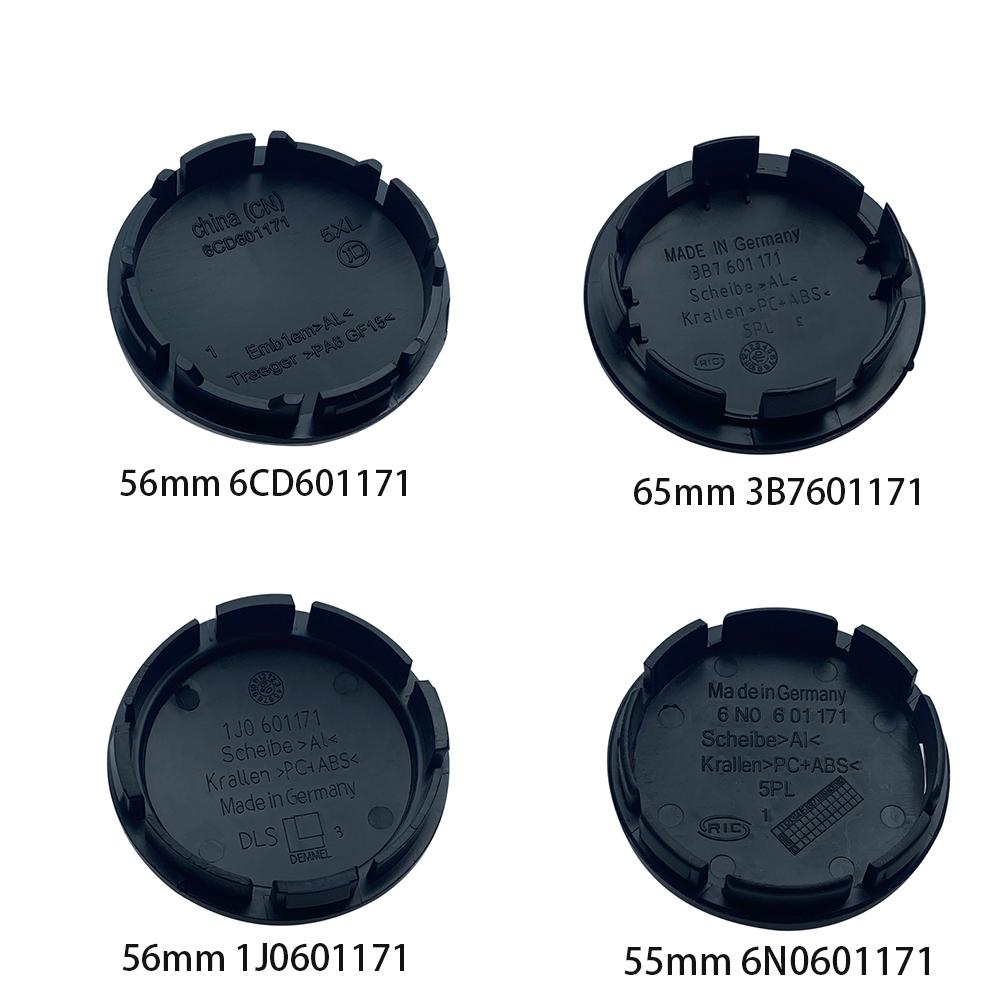 4 szt. 55mm 56mm 60mm 63mm 65mm 70mm Kołpaki Środkowe Piast Kół Samochodowych Akcesoria z Logo