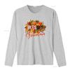 Fall Autumn for Women Blessed Grandma Design with Saying T Shirt Black vintage Washed Stretched homme Unisex Stylish