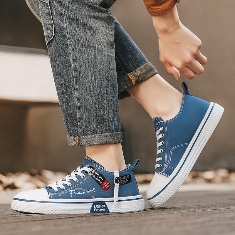 CYYTL Canvas Shoes Men Sneakers Summer Casual Breathable Skateboard Outdoor Walking Hiking Luxury Designer Platform Loafers Flat