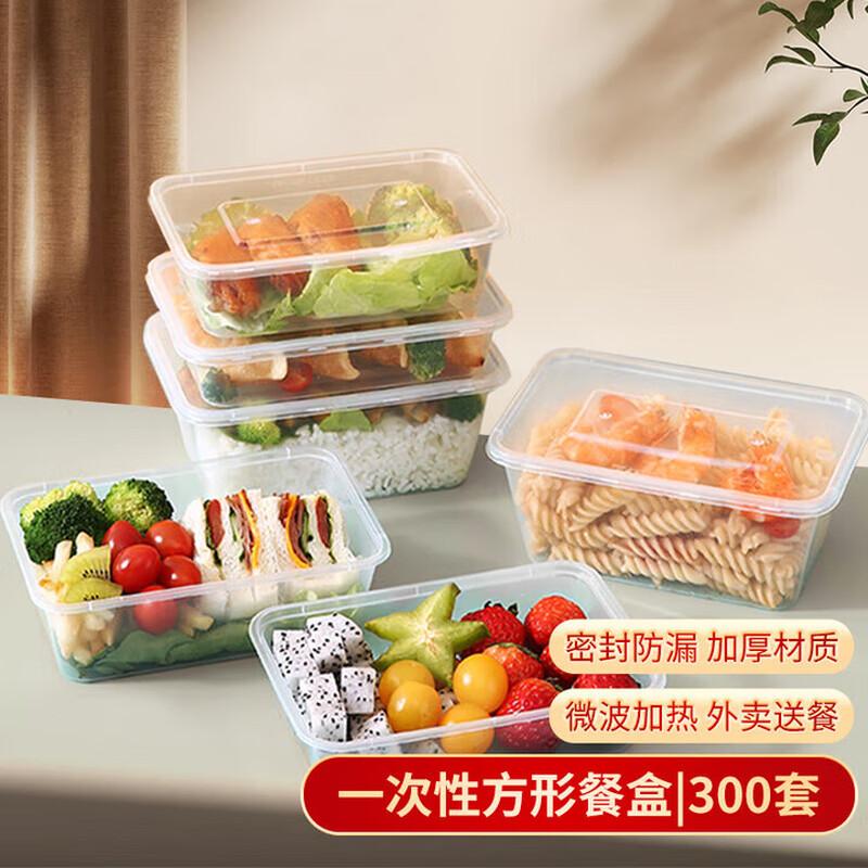 

ZLIII Disposable Plastic Food Containers with Lids