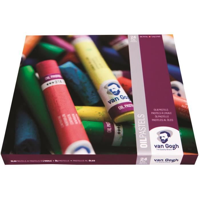 VAN GOGH 24 Pastels Huile Set Carton