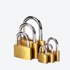 Copper Padlock  Small Locks for Luggage Case Locker Home Improvement Hardware 20mm 25mm 30mm 40mm 50mm Include 3Keys