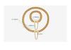 Exaggerated 18K Gold-Plated Titanium Steel Cuban Necklace & Bracelet Set - European/American Hip Hop Style