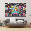 A capybara's tenth birthday party a cute capybara durable polyester banner and a happy capybara photography background
