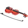 Ongwan Toy Violin, Acoustic Violin for Kids, Beginners, Practice, Adjustable Strings Included (Light Brown)