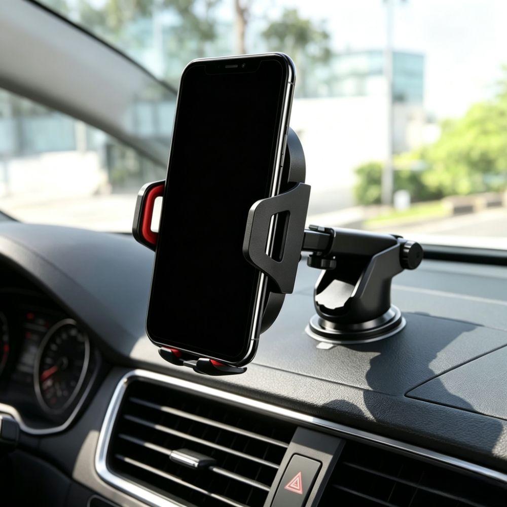 Suction Cup Mobile Phone Bracket Rotate Clip Stand Dashboard Bracket Cell Phone Support