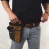 1 Stück Werkzeuggürteltasche mit 6 Taschen Strapazierfähige Werkzeuge Teile-Organizer Aufbewahrungstasche für Gartenzubehör Werkzeuge