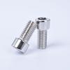 201 Stainless Steel M3/M4 Hex Socket Cap Screw - Round/Cup Head for Bicycles