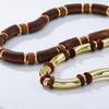 ZA Bohemian Multilayer Bamboo Necklace & Bracelet Set for Women