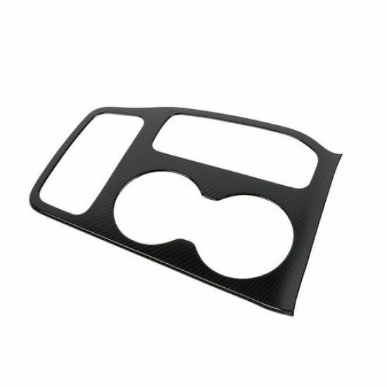 For Jeep Grand Cherokee 16+ Gear Shift & Cup Holder Center Console Stickers Trim