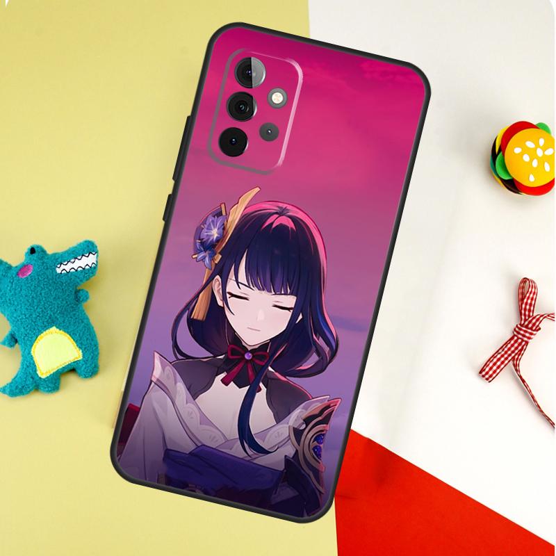 Baal Genshin Impact Game For Samsung Galaxy A54 A34 A14 A55 A35 A15 A53 A33 A13 A05 A06 A16 A22 A32 A52 Phone Case