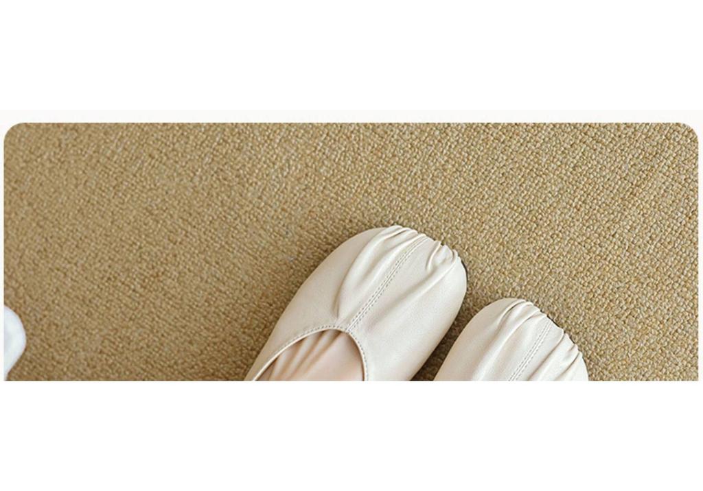 Women's 2025 Genuine Leather Vintage Slip-On Flats - Soft Sole Versatile Spring Shoes