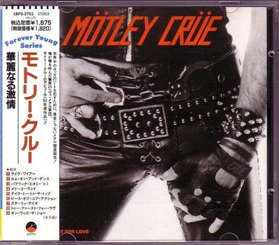 CD MOTLEY CRUE  Too Fast For Love 18P22751 Elektra 1989 Japan Rock Used